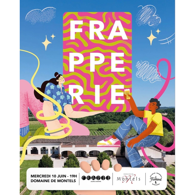 affiche de La Frapperie au Domaine de Montels